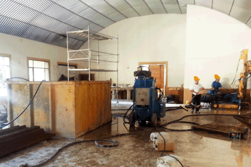 Micropilotes para rehabilitación de la Iglesia de Santiago y Zaraiche en Murcia