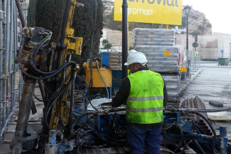 Micropilotes para la rehabilitación edificio “la Merced” en Lorca